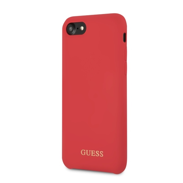 Guess GUHCI8LSGLRE iPhone 7/8/SE 2020/ SE 2022 red/czerwony hard case Silicone