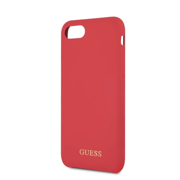 Guess GUHCI8LSGLRE iPhone 7/8/SE 2020/ SE 2022 red/czerwony hard case Silicone