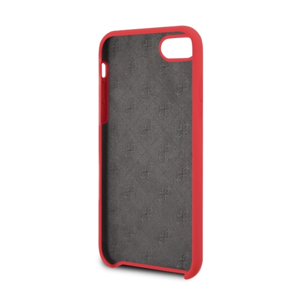 Guess GUHCI8LSGLRE iPhone 7/8/SE 2020/ SE 2022 red/czerwony hard case Silicone