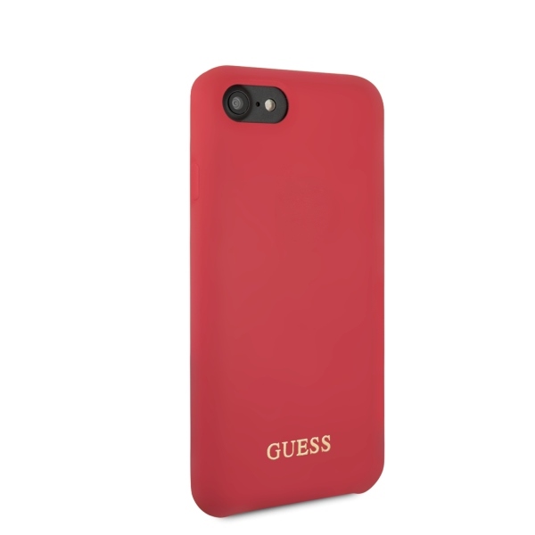 Guess GUHCI8LSGLRE iPhone 7/8/SE 2020/ SE 2022 red/czerwony hard case Silicone