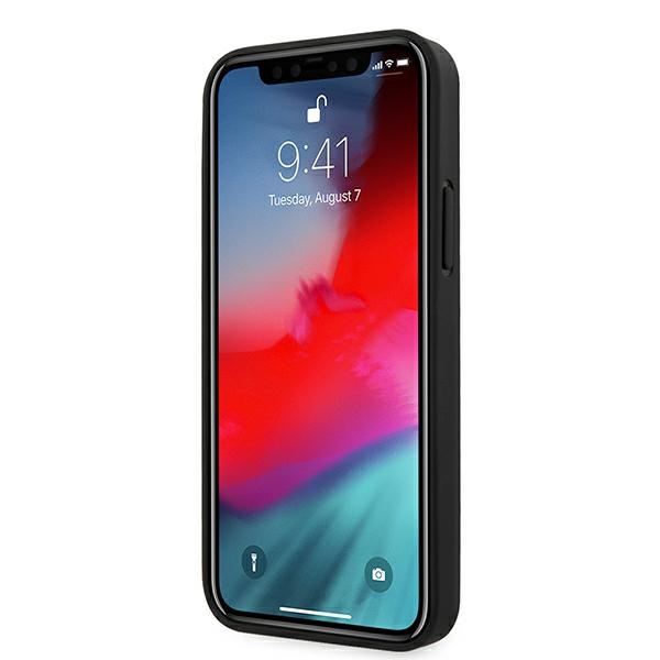 Guess GUHCP12L4GDGR iPhone 12 Pro Max6,7" szary/grey hardcase 4G Stripe