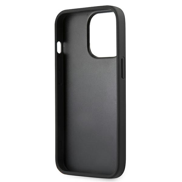 Guess GUHCP13LPSASBGR iPhone 13 Pro / 136,1" szary/grey Saffiano Strap