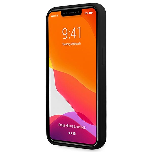 Guess GUHCP13XLS4GGBK iPhone 13 Pro Max6,7" czarny/black hard case Silicone 4G Logo