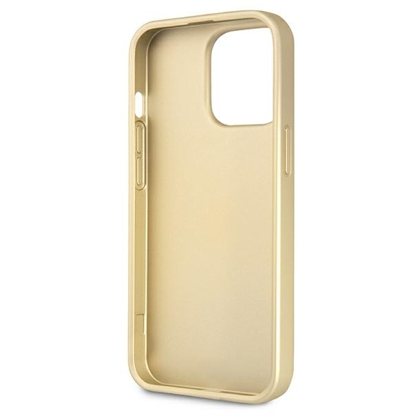 Guess GUHMP13LG4GB iPhone 13 Pro / 136,1" brązowy/brown hard case 4G Collection Magsafe