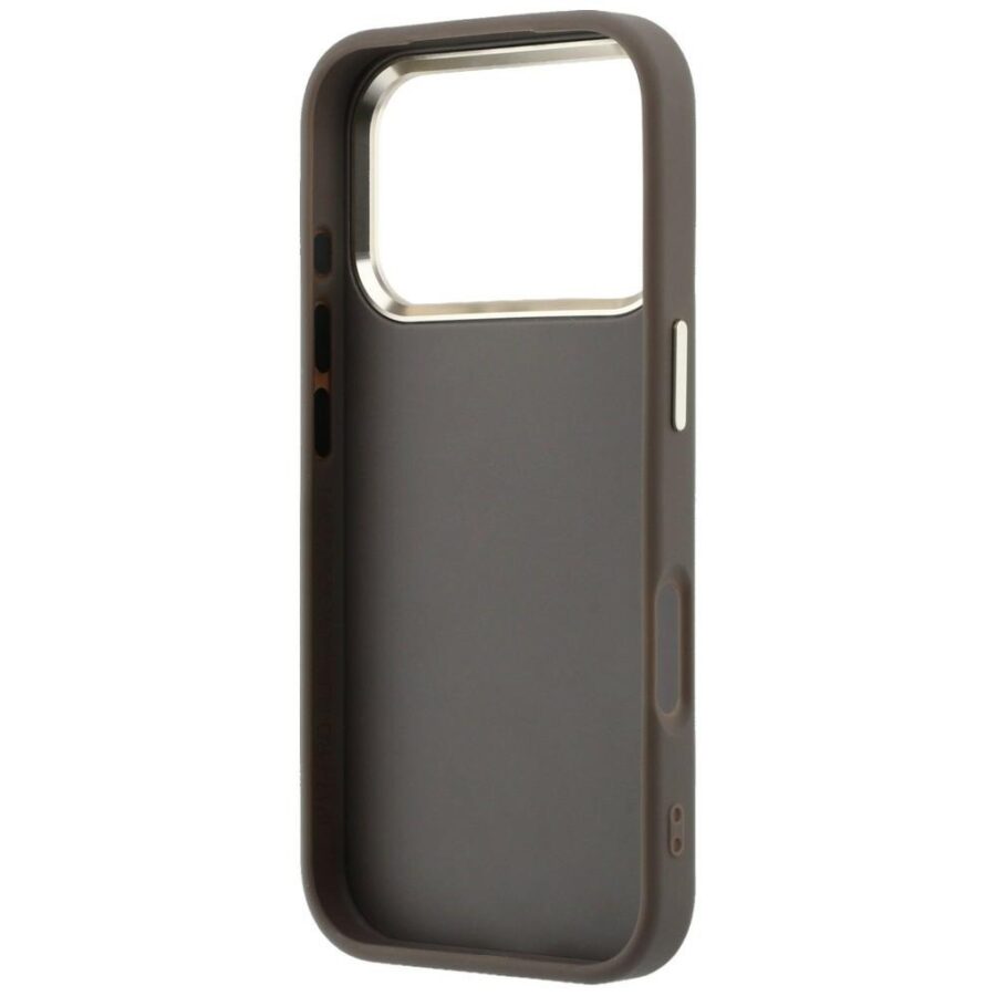 Etui Guess 4G & Big Strass Logo doiPhone 18 Pro / 17 Pro brązowy