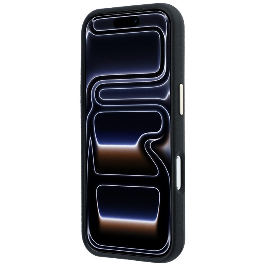 Etui Guess Kevlar Triangle Logo MagSafe do iPhone 18 Pro Max / 17 Pro Max czarny