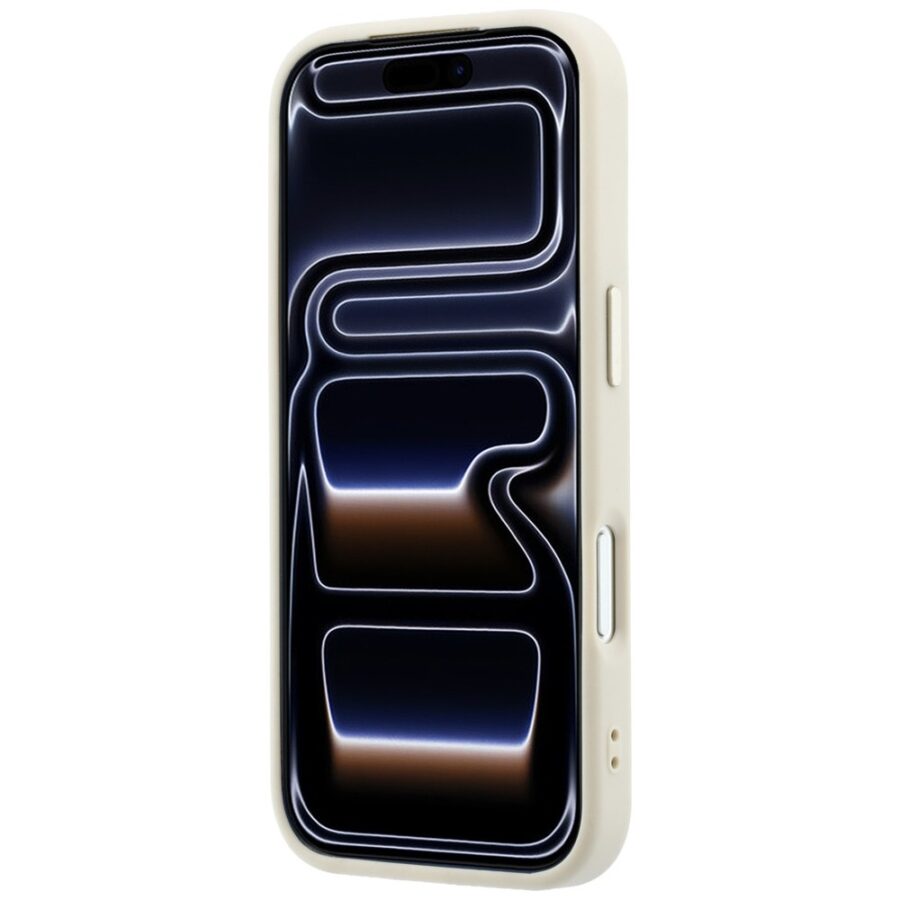 Etui Guess Saffiano Small 4G & Classic Logo MagSafe do iPhone 18 Pro / 17 Pro beżowy