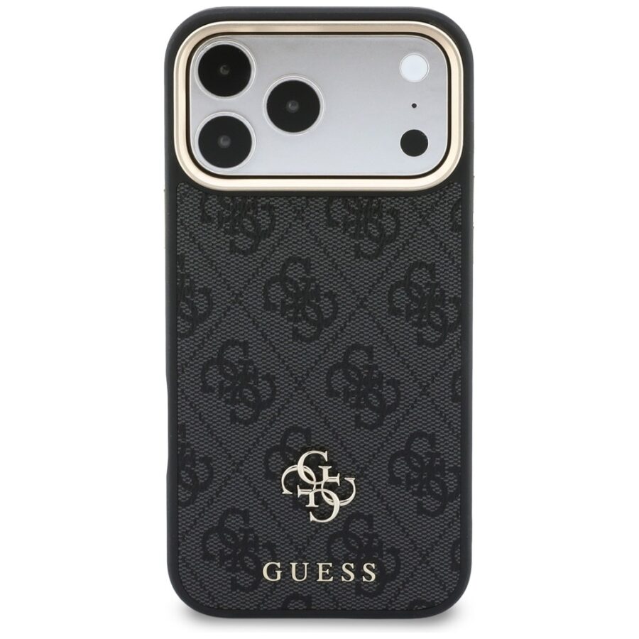 Etui Guess 4G z portfelem Magsafe do iPhone 18 Pro / 17 Pro czarny