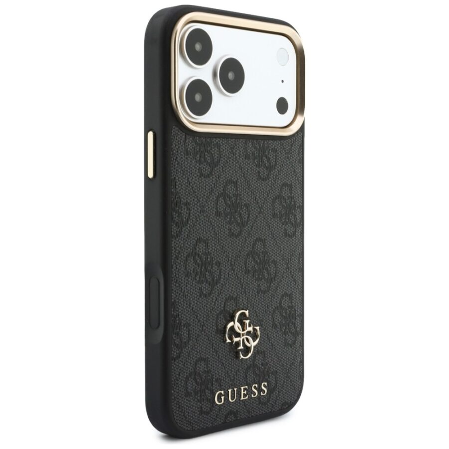 Etui Guess 4G z portfelem Magsafe do iPhone 18 Pro / 17 Pro czarny