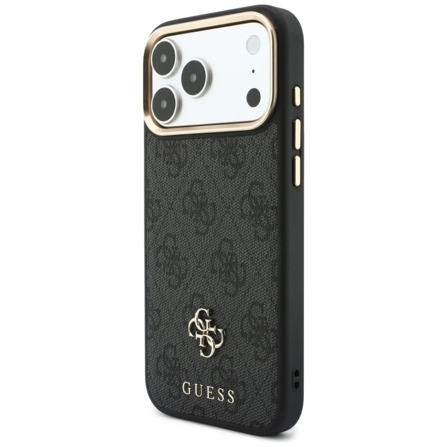 Etui Guess 4G z portfelem Magsafe do iPhone 18 Pro Max / 17 Pro Max czarny