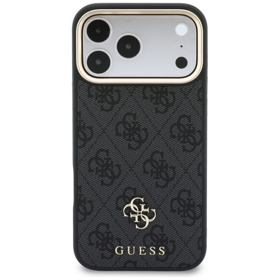 Etui Guess 4G z portfelem Magsafe do iPhone 18 Pro Max / 17 Pro Max czarny