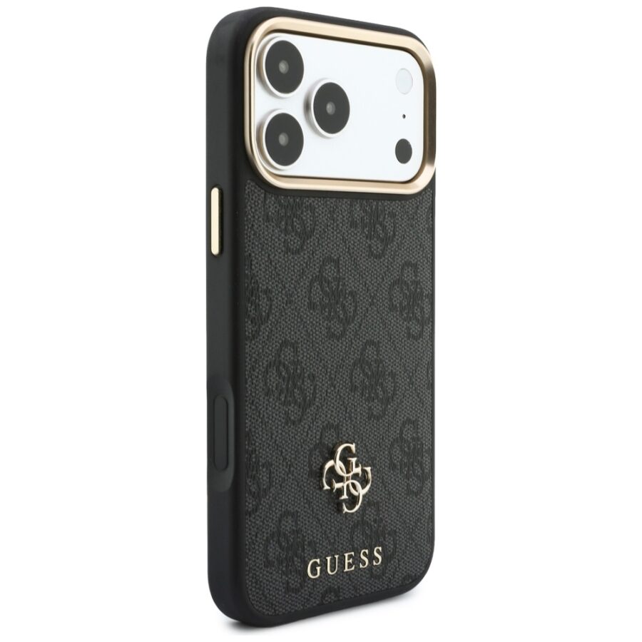 Etui Guess 4G z portfelem Magsafe do     iPhone 18 Pro / 17 Pro brązowy