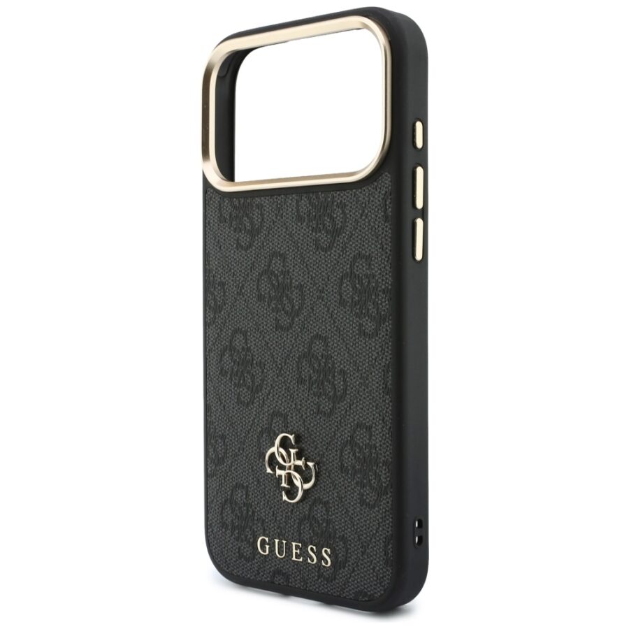 Etui Guess 4G z portfelem Magsafe do     iPhone 18 Pro / 17 Pro brązowy