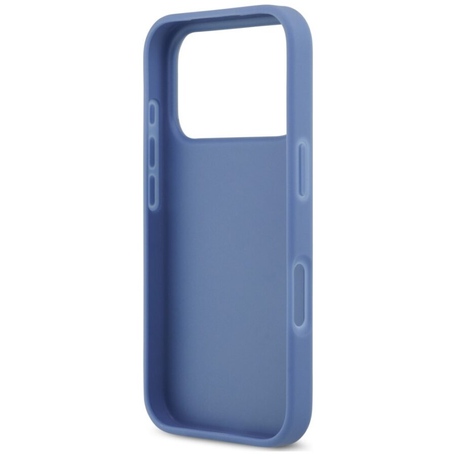 Etui Guess 4G Double Card Triangle do iPhone 18 Pro / 17 Pro niebieski