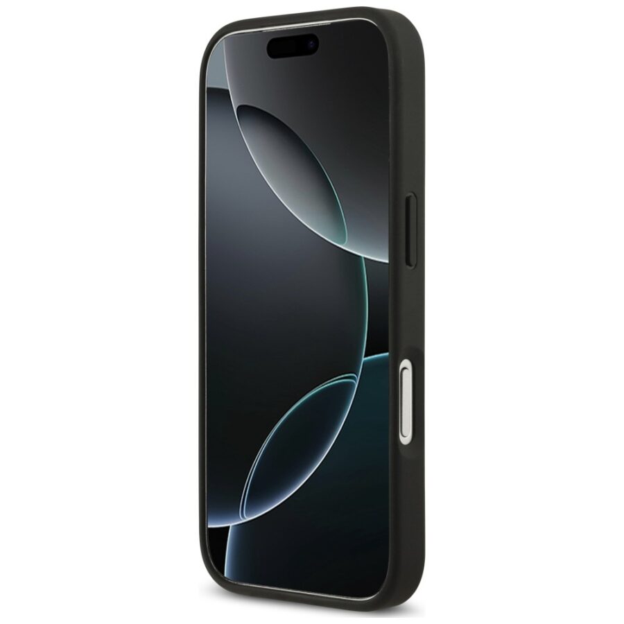 Etui Guess 4G Double Card Triangle do     iPhone 18 Pro / 17 Pro czarny