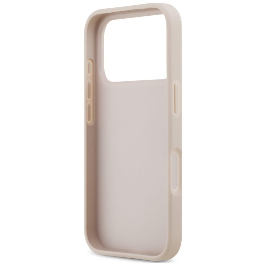 Etui Guess 4G Double Card Triangle do iPhone 18 Pro / 17 Pro różowy