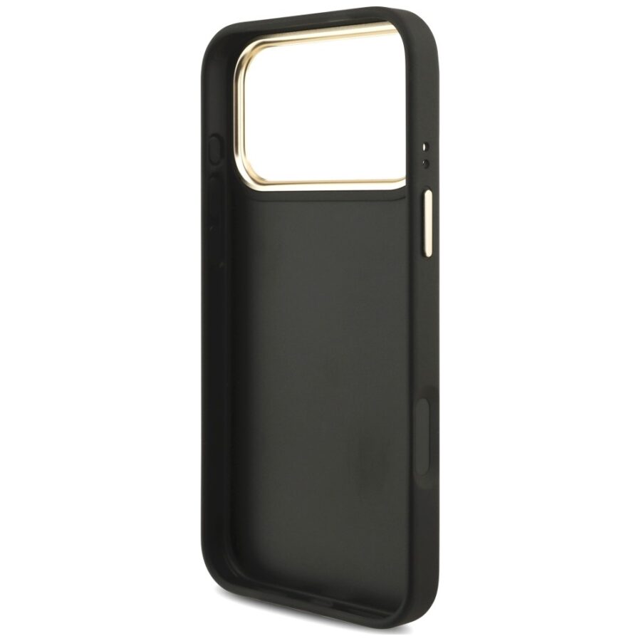 Etui Guess 4G Big 4G Classic Logo Big Strap Metal Buttons do iPhone 18 Pro Max / 17 Pro Max czarny