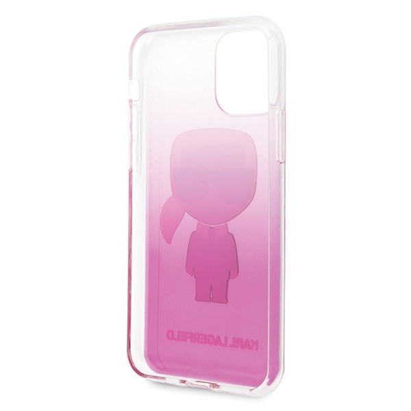 Karl Lagerfeld KLHCN58TRDFKPI iPhone 11Pro różowy/pink Gradient Ikonik Karl