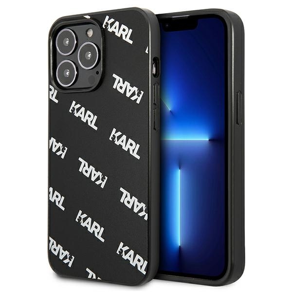 Karl Lagerfeld KLHCP13XPULMBK3 iPhone 13Pro Max 6,7" hardcase czarny/black Allover