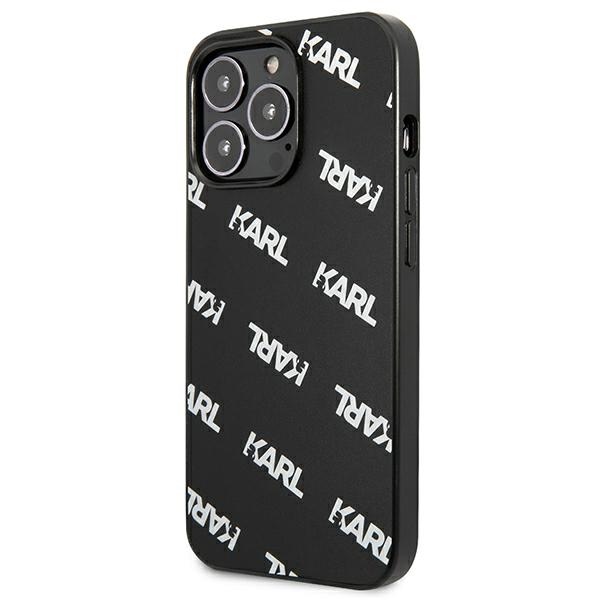 Karl Lagerfeld KLHCP13XPULMBK3 iPhone 13Pro Max 6,7" hardcase czarny/black Allover