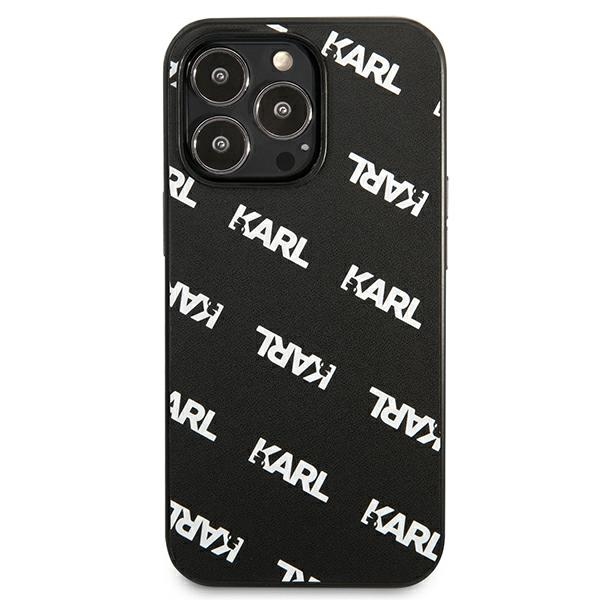 Karl Lagerfeld KLHCP13XPULMBK3 iPhone 13Pro Max 6,7" hardcase czarny/black Allover