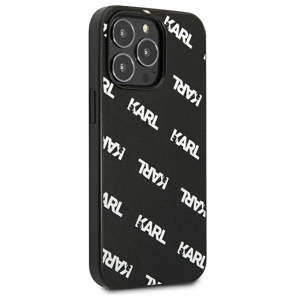 Karl Lagerfeld KLHCP13XPULMBK3 iPhone 13Pro Max 6,7" hardcase czarny/black Allover