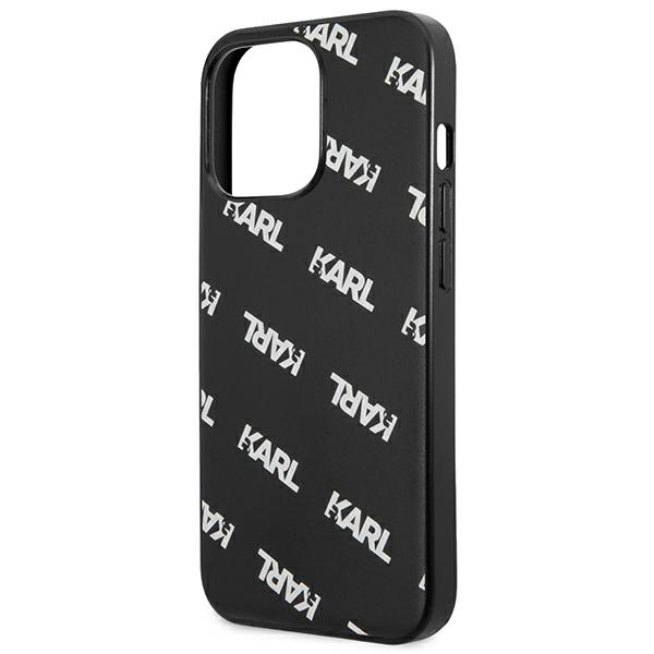 Karl Lagerfeld KLHCP13XPULMBK3 iPhone 13Pro Max 6,7" hardcase czarny/black Allover