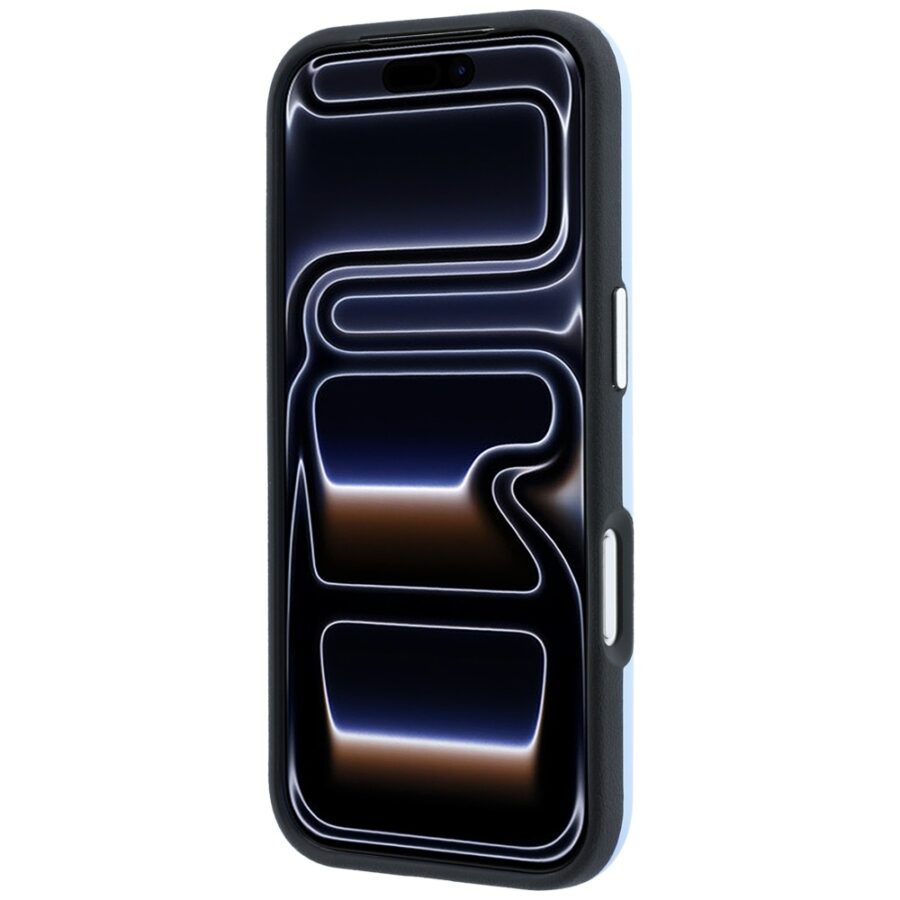 Etui Karl Lagerfeld Smooth Ikonik Sketch MagSafe do iPhone 18 Pro Max / 17 Pro Max jasnoniebieski