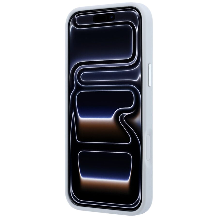 Etui Karl Lagerfeld with Ring Stand 360 Karl Head Pin MagSafe do iPhone 18 Pro Max / 17 Pro Max szary