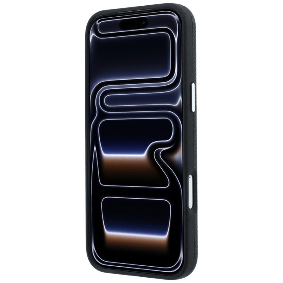 Etui Karl Lagerfeld Grained Karl Head Metal MagSafe do iPhone 18 Pro Max / 17 Pro Max czarny