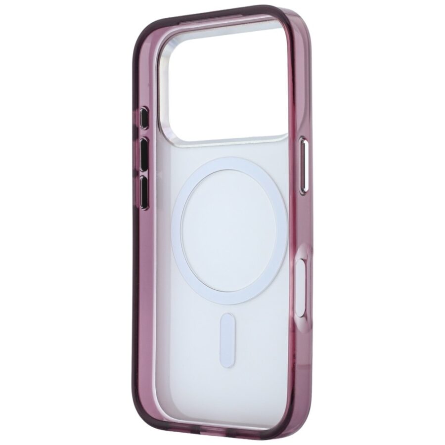 Etui Karl Lagerfeld IML Karl&Choupette Bodies Sketch Print MagSafe do iPhone 18 Pro Max / 17 Pro Max burgundowy