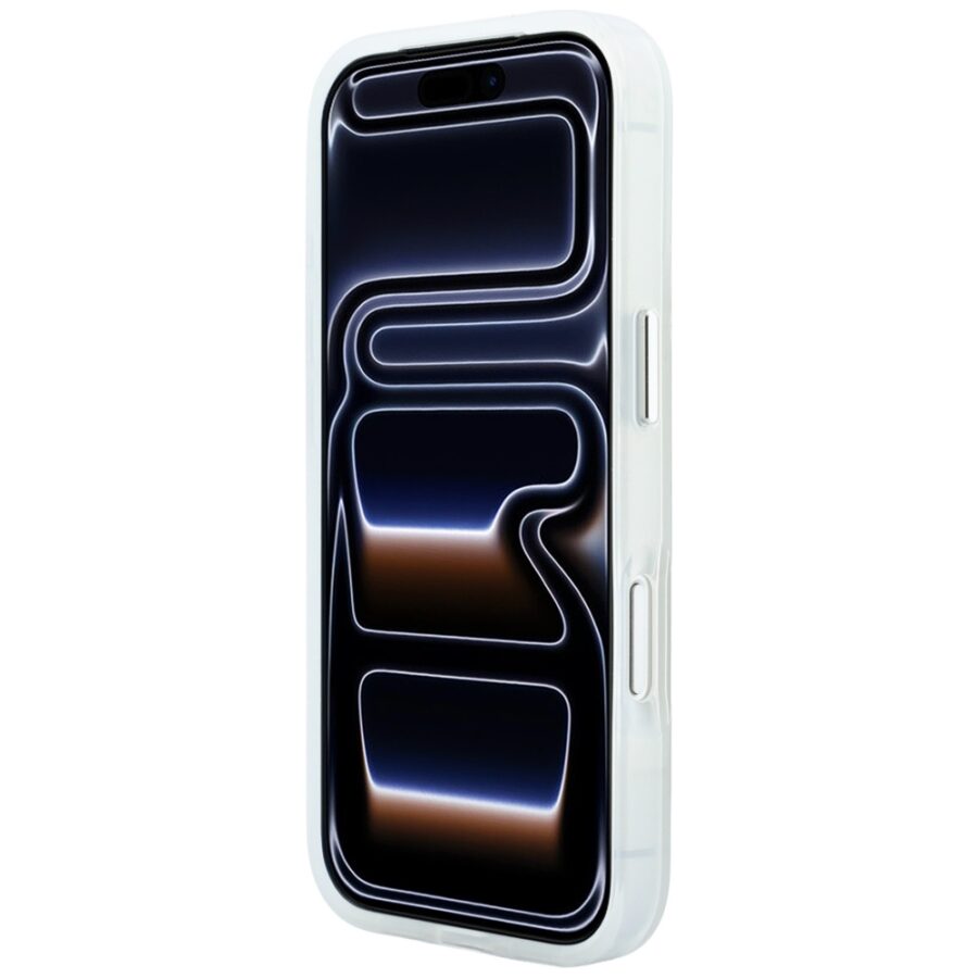 Etui Karl Lagerfeld IML Ikonik Sketch Print MagSafe do iPhone 18 Pro Max / 17 Pro Max beżowy