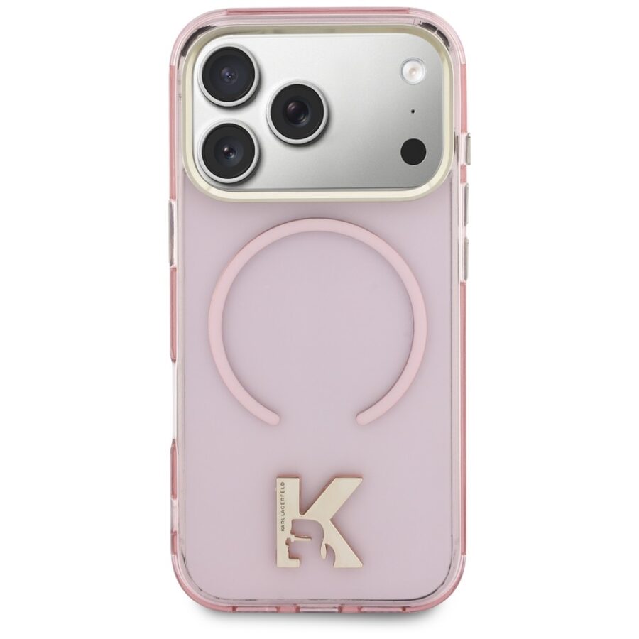Etui Karl Lagerfeld IML K Head do iPhone 18 Pro Max / 17 Pro Max różowy