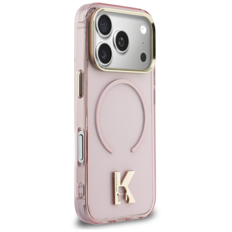 Etui Karl Lagerfeld IML K Head do iPhone 18 Pro Max / 17 Pro Max różowy