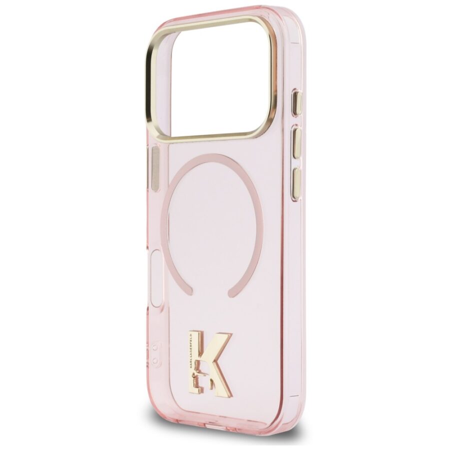 Etui Karl Lagerfeld IML K Head do iPhone 18 Pro Max / 17 Pro Max różowy