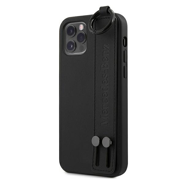 Mercedes MEHCP12LLSSBK iPhone 12 Pro Max6,7" czarny/black hardcase Strap Line