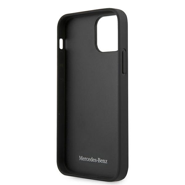 Mercedes MEHCP12LSPSBK iPhone 12 Pro Max6,7" czarny/black hardcase Leather Quilted Embossed