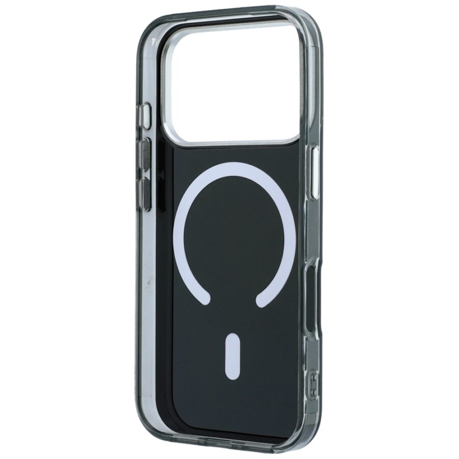 Etui Mercedes Double Layer Iconic Logo MagSafe do iPhone 18 Pro Max / 17 Pro Max czarny