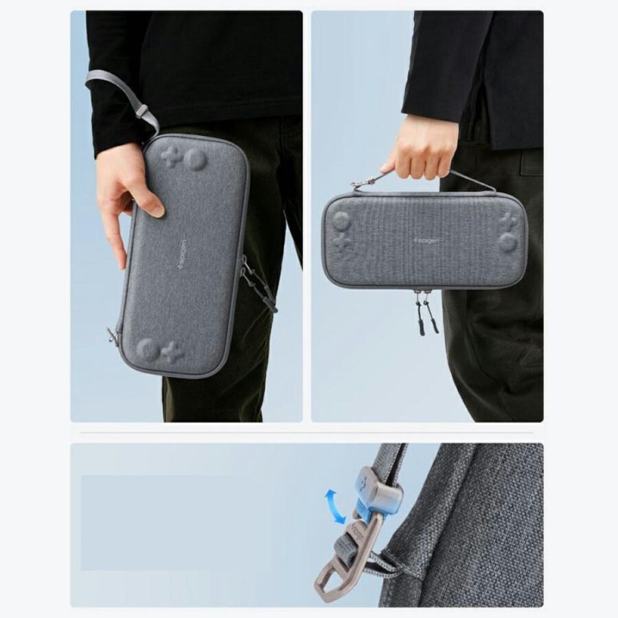 Etui Spigen Klasden 2 Pouch do Nintendo  Switch 2 szary