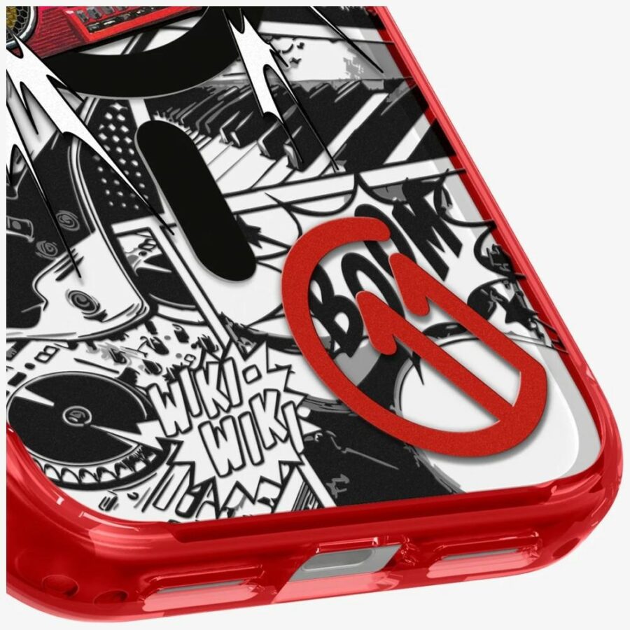 Etui Spigen C11 Series Blast Edition     MagFit do Apple iPhone 17 Pro czerwone