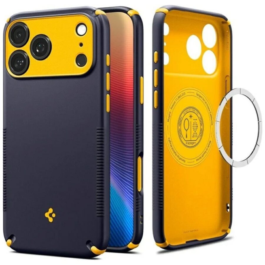 Etui Spigen Nano Pop Hybrid Mag MagSafe do iPhone 18 Pro Max / 17 Pro Max granatowy