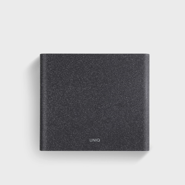 UNIQ Ład. siec. HUB Surge 90W czarny/charcoal black 2xUSB Quick Charge 3.0 + 2xUSB-C PD 3.0 (LITHOS Collective)