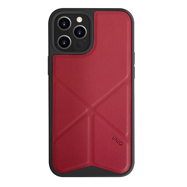 UNIQ etui Transforma iPhone 12 Pro Max6,5" czerwony/red