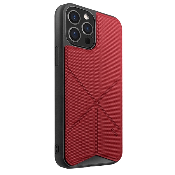 UNIQ etui Transforma iPhone 12 Pro Max6,5" czerwony/red
