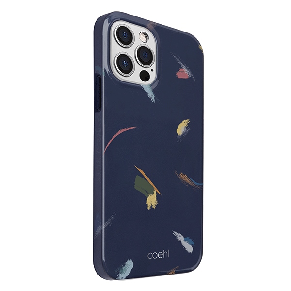 UNIQ etui Coehl Reverie iPhone 12 Pro Max 6,7" niebieski/prussian blue