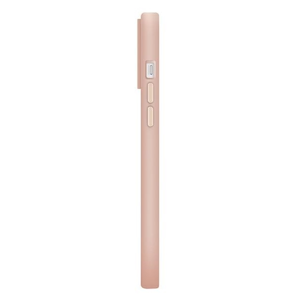 UNIQ etui Lino Hue iPhone 13 Pro Max6,7" różowy/blush pink MagSafe