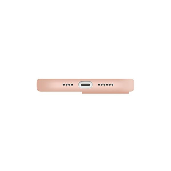 UNIQ etui Lino Hue iPhone 13 Pro Max6,7" różowy/blush pink MagSafe