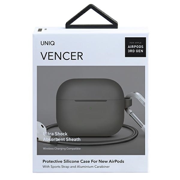 UNIQ etui Vencer AirPods 3 gen.Silicone beżowy/dark sand