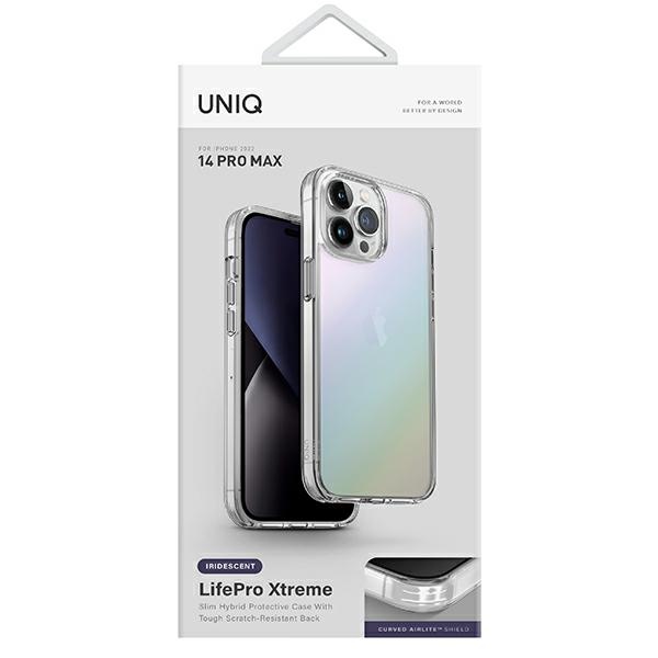 UNIQ etui LifePro Xtreme iPhone 14 ProMax 6,7" opal/iridescent