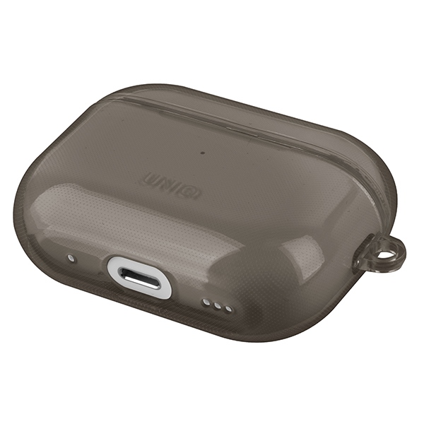 UNIQ etui Glase AirPods Pro 2 gen(2022/2023) dymny/glossy smoke
